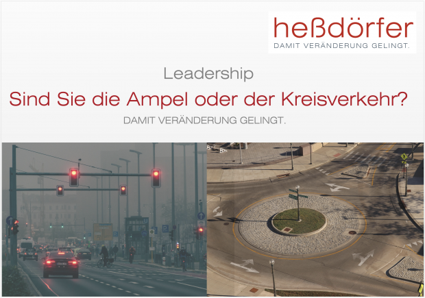 Leadership: Sind Sie die Ampel oder der Kreisverkehr?